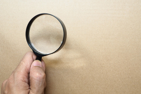 Magnifying Glass background concept Search and Analysis ,Tool for Search and Analysis  business.の写真素材