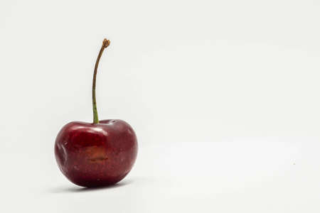cherry  isolated isolated background,cherry sweet fruits closeup white background