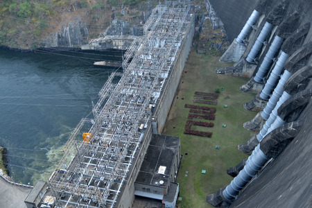 Hydro electric power stationの写真素材