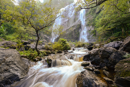 Waterfallの写真素材