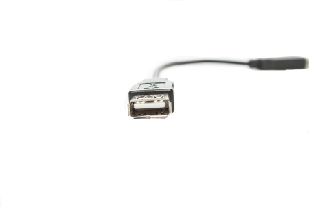 Usb cable, isolated on white