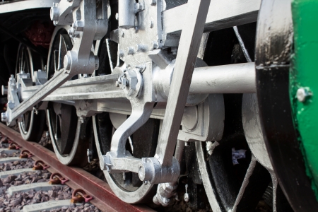 Old Steam train,Thailand 