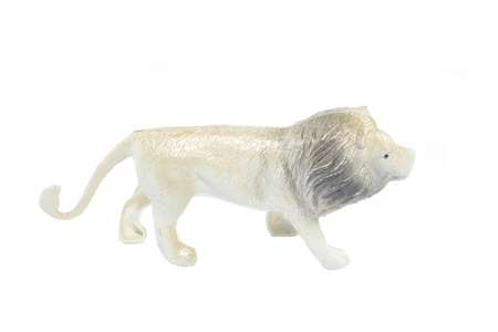 Toy animals isolate on whiteの写真素材