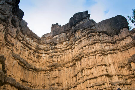 Pha Chor canyon in Maewang National Park, Chiang Maiの写真素材