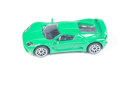 toy car isolated on white
