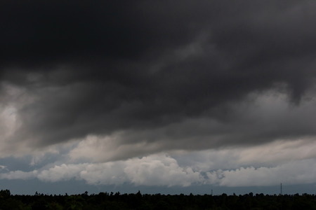 sky in the evening befor rain