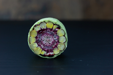 Fresh Purple corn fruit from Thailand gardenの写真素材
