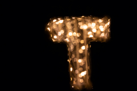 Beautiful Lighting light Boogie in New Yearの写真素材