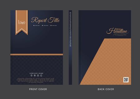 Vector design for Cover Report, Brochure, Flyer, Poster in A4 sizeのイラスト素材