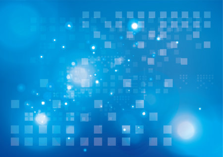 abstract blue background
. vector digital image.のイラスト素材