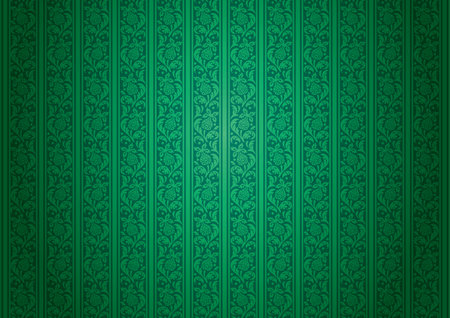 Vintage decorative background. vector seamless pattern.のイラスト素材