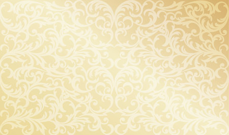 Vintage decorative background. vector seamless pattern.のイラスト素材