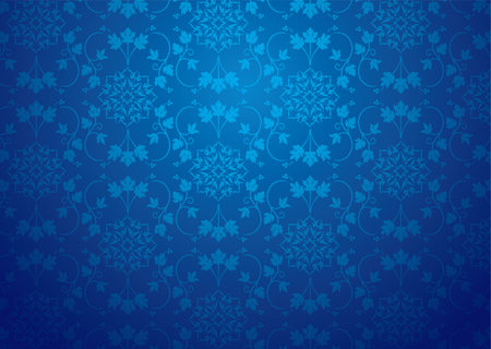 Vintage decorative background. vector seamless pattern.のイラスト素材