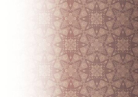 Vintage decorative background. vector seamless pattern.のイラスト素材