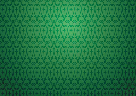 Vintage decorative background. vector seamless pattern.のイラスト素材