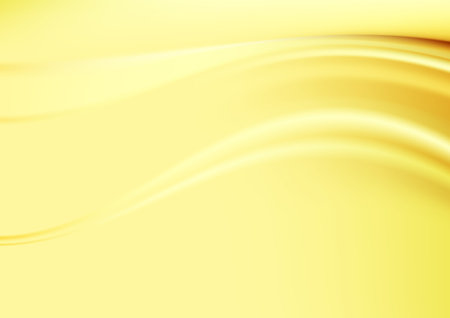 Golden drape. Streamlined abstract background materialのイラスト素材