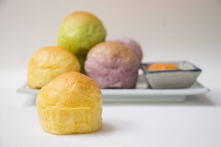 bread-based item or roll.の写真素材