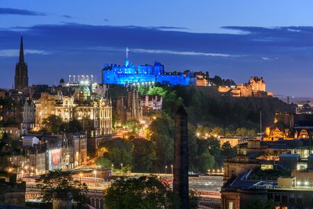Edinburgh lies at the heart of the Edinburgh & South East Scotland City region .の写真素材
