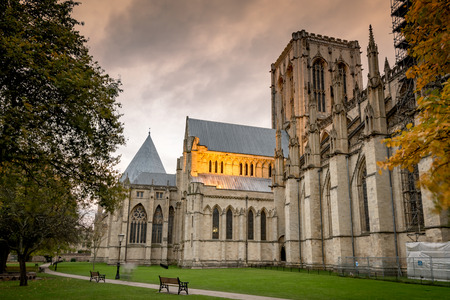 Exterior view of York Minster, the second church of England