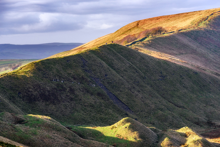 A small hill in the peak distric national park of UK.