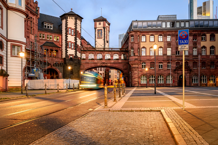 Bridge of Sighs of Frankfurt Germanyの写真素材