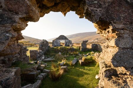 Glendalough monastic ruins at Wicklow Mountains National Park, Ireland