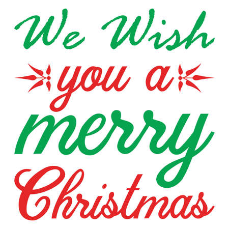 We Wish You a Merry Christmasのイラスト素材