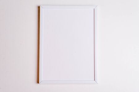 photo frame isolated white