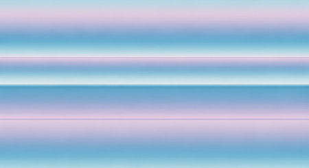 Horizontal bands of soft pastel gradients in blue, pink, and lavender blend smoothly across the frame.の素材