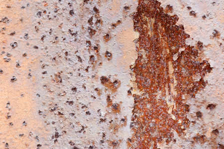 Background of old rusted metal sheets