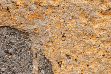 Background of old wallの写真素材