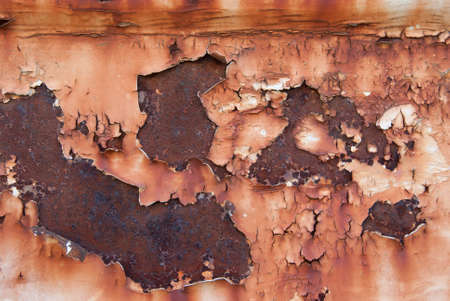 Abstract background of rusted metal surfaceの写真素材