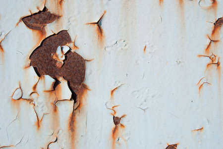 Abstract background of rusted metal surfaceの写真素材