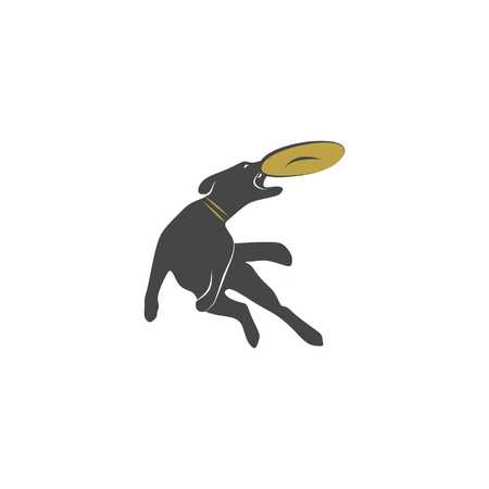 Dog agility vector illustrationのイラスト素材