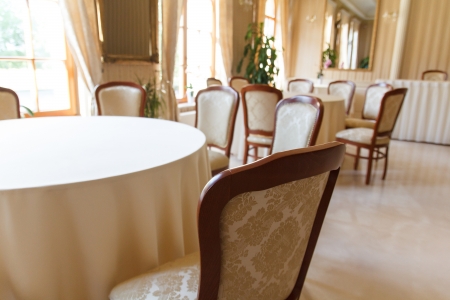 Empty castle hall for events, weddingのeditorial素材