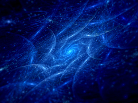 The eye of God, computer generated fractal backgroundの写真素材
