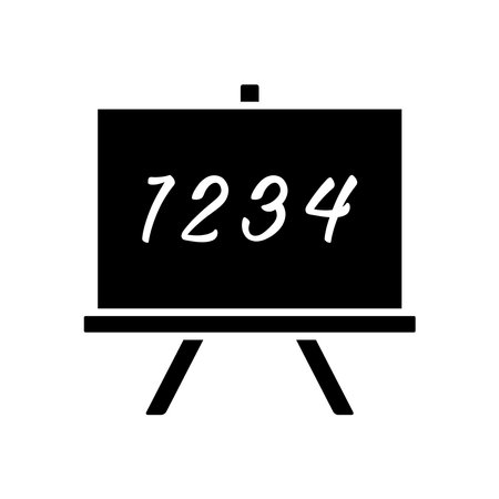 blackboard icon vector design template simple and cleanのイラスト素材