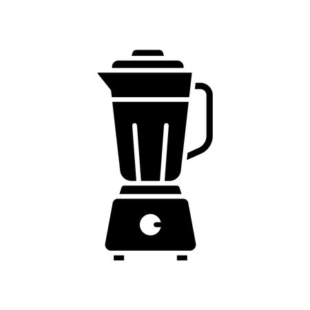 kitchen blender icon vector design template simple and cleanのイラスト素材