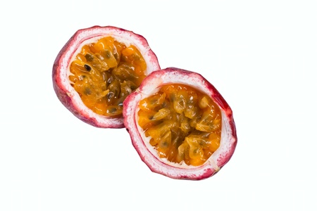 passion fruit isolated 