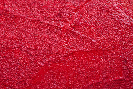 Red concrete wall Walls with rough surfaces の写真素材