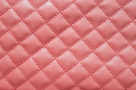 Red leather background,Brown leather  texture.の写真素材