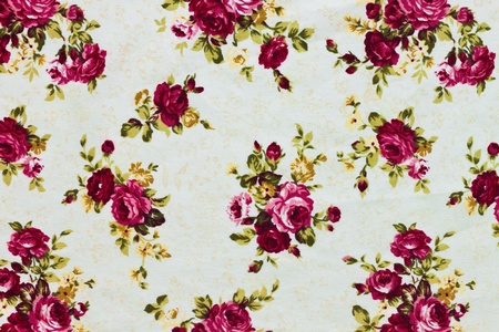texture print and wale of fabric striped roses の写真素材