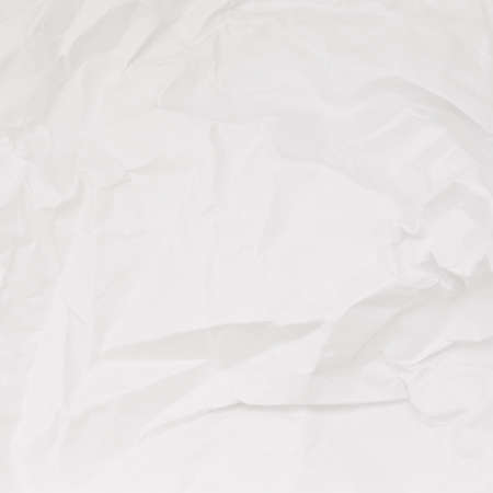 white crumpled paper background texture
