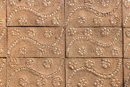 Tiled floor background.の写真素材