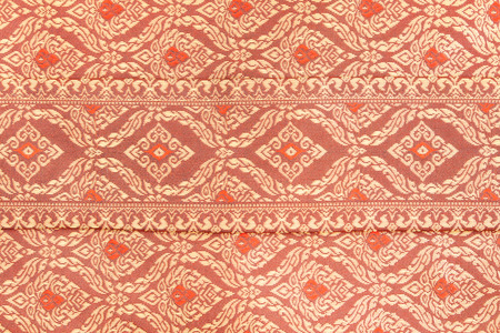 Colorful thai silk texture