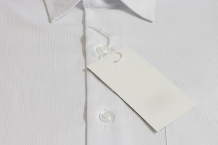 Label of new's men shirtの写真素材