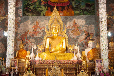 public temple , Wat Phra That Cho Hae Temple in Phrae at Thailand