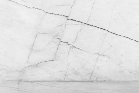 white background from marble stone texture floor for design ,  can product displayの写真素材