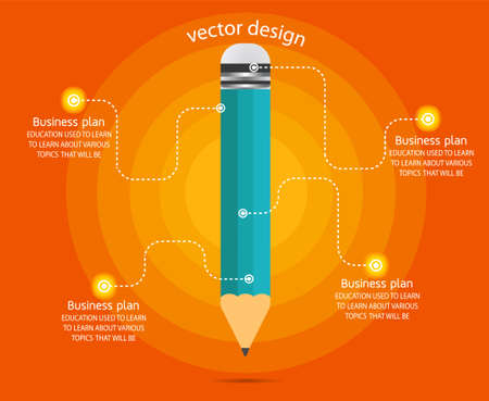 diagram Business and Education 
design  vector illustrationのイラスト素材