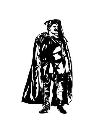 Gothic formal dress 1のイラスト素材